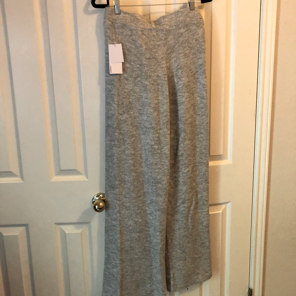 Size medium sweater pants. So comfy!
